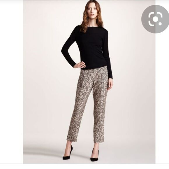 Theory Leopard Print Pants 🐆 size 00 - Picture 7 of 7